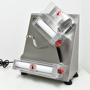 Máquina Eléctrica Automática para Estirar Masa, Laminadora Comercial de Masa para Pizza, para Hacer Pan Árabe y Pita - Product Image 3