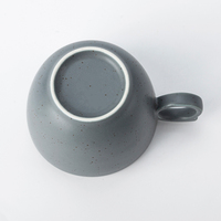 Tasses à café italiennes en porcelaine, verres dentelés, de couleur aléatoire, pour le café