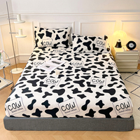 Draps de lit en polyester 100% sur mesure, doux, respirants, protège-matelas respectueux de la peau, utilisables en toutes saisons, pour la maison et la chambre à coucher