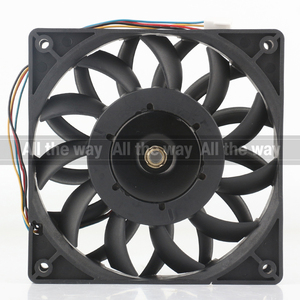 Delta 24V 48V DC12V 3.00A AC EC 12025 120x120x25MM 12CM Chasis ultraviolento Convertidor de volumen de aire alto Ventilador de refrigeración de la THB1212B-AH04 - Product Image 5