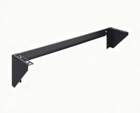 Support mural vertical 2U en acier au carbone et acier inoxydable avec revêtement en poudre certifié ISO
