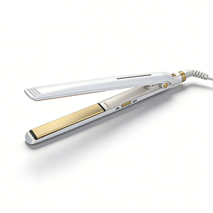 Plancha de Pelo Profesional de Cerámica y Titanio Diseñada para Resultados con Calidad de Salón, CARACTERÍSTICAS DE SEGURIDAD INTELIGENTES - Product Image 1