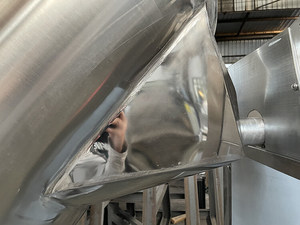 Mélangeur industriel 50Kg vis 50Kg <span class=keywords><strong>moutarde</strong></span> sèche Type V 150 L broyeur de charbon de bois petit mélangeur poudre 20Kg 30Kg malaxeur - Product Image 5