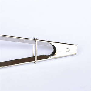 Pinces de barbecue en acier inoxydable de 12 pouces, résistantes à la chaleur, outil de retournement durable pour la cuisson sur grillades en extérieur - Product Image 4