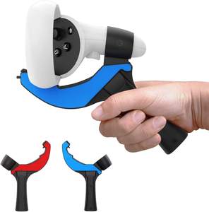 Controles Táctiles para Jugar al Tenis de Mesa en Realidad Virtual, Agarre para <span class=keywords><strong>Oculus</strong></span> <span class=keywords><strong>Quest</strong></span> <span class=keywords><strong>2</strong></span>, Adaptador de Paleta de Tenis de Mesa - Product Image 1