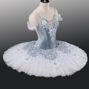 Traje <span class=keywords><strong>de</strong></span> Ballet Clásico Profesional <span class=keywords><strong>de</strong></span> Tutú para Escena <span class=keywords><strong>de</strong></span> Boda <span class=keywords><strong>de</strong></span> Paquita, Tutú <span class=keywords><strong>de</strong></span> Ballet Español Blanco y Dorado <span class=keywords><strong>con</strong></span> Plumas - Product Image 3