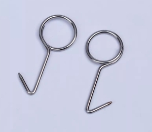 Ganchos de elevación para llave de drenaje, extractor de rejilla de drenaje de acero inoxidable 304, llave de elevación para una fácil limpieza del drenaje de la ducha, plateado - Product Image 2