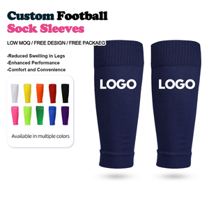 FlexGrip Custom Excellent Quality <strong>Football</strong> Footless Socks <strong>Football</strong> Calf Compression <strong>Sleeves</strong> <strong>Football</strong> <strong>Leg</strong> Soccer Sock <strong>Sleeves</strong> - Product Image 1