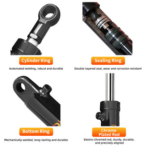 Vérins hydrauliques à double effet HSG de 5 tonnes, tous modèles pour excavatrices, vente directe fabricant, ventes transfrontalières - Product Image 2