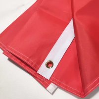Prêt à Expédier 100% Polyester 3x5ft Stock Norvégien NOR Rouge Bleu Croix Norvège Drapeau