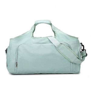 Custom logo Large Capacity Waterproof Travel Storage <b>Bag</b> Duffel <b>Bag</b> Women Sport Gym Travel Fitness <b>Bag</b> with Shoe <b>Compartment</b> - Product Image 3