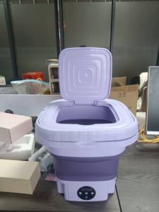 Lavadora Plegable para Ropa Pequeña, Ropa <span class=keywords><strong>de</strong></span> Bebé, Lavadora Pequeña Ideal para Viviendas Pequeñas, Viajes y Campamentos - Product Image 2