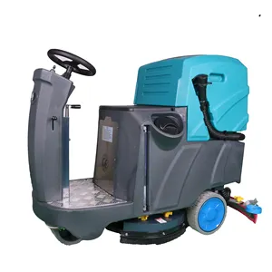 H560 Industriële Vloerreiniging Scrubber Rit Op Vloer Scrubber Voor Magazijn Harde Vloer Professionele Reiniging