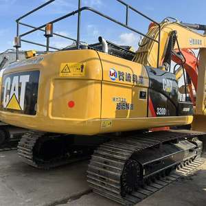 Excavatrice Cat 320D2L, excavatrice hydraulique à chenilles, engin de chantier, équipement lourd, excavatrice de terrassement, excavatrice de taille moyenne - Product Image 1