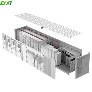 ระบบจัดเก็บพลังงานแบบเชื่อมต่อกับระบบไฟฟ้า ESG 100kW 215kWh แบบตู้ ระบายความร้อนด้วยอากาศ 768V/280Ah แบตเตอรี่ลิเธียมแรงดันสูง IP54 EMS - Product Image 5