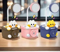 Lampe de table USB multifonctionnelle : support de stylo, taille-crayon et veilleuse de lecture pour étudiants