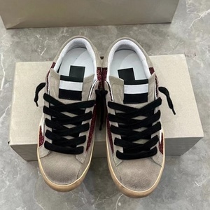 High end designer retro trend women's feathered <b>casual</b> <b>shoes</b> feature a comfortable mesh upper with breathable design - Product Image 2