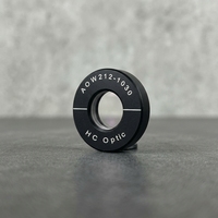 Plaques ondulées en cristal de quartz à zéro ordre, diamètre 20 mm, espacées par air, large bande passante, 1/4 de plaque ondulée, revêtement antireflet, OEM, par HC Optics