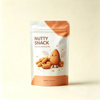Sachet Doypack Personnalisé Imprimé en Héliogravure pour Snacks, Aliments pour Animaux, Emballage Plastique Recyclable et Étanche avec Fermeture Zip
