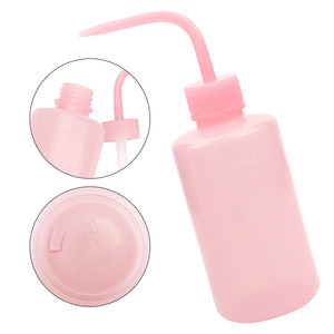 <span class=keywords><strong>Bouteille</strong></span> de lavage en plastique à col étroit de 100 ml, 150 ml, 200 ml, 250 ml, rose, blanche, bleue, pour le nettoyage des sourcils, les soins de la peau, les extensions de cils - Product Image 4