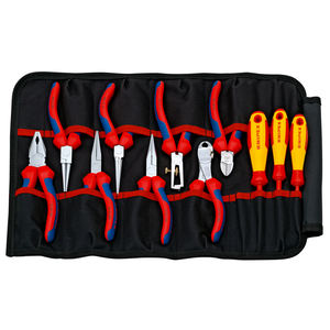 KNIPEX 00 19 41 Sac à outils enroulable 11 pièces 290 mm - Product Image 1