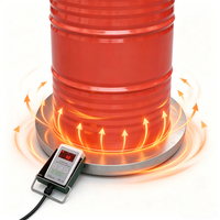 Trommelboden-Edelstahlheizung, 230 V, 800 W, schnelles Aufheizen, einstellbarer Temperaturregler, 1–90 °C, energiesparendes Heizelement