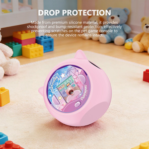 Coque de protection portable adaptée à la console de jeu électronique pour animaux de compagnie <span class=keywords><strong>Takara</strong></span> <span class=keywords><strong>Tomy</strong></span> Punirunes, housse de protection en silicone - Product Image 5