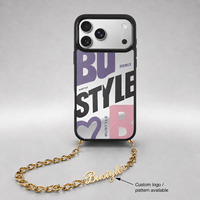 Coque de téléphone portable personnalisée antichoc effet miroir pour iPhone 18 17 16 15 14 13 Pro Max, maquillage disponible, brille sous la lumière du soleil