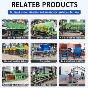 Solid Waste Recycling Treatment Equipment <b>Shredding</b> Screening Sorting Packing and Incineration System - Product Image 6