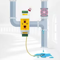 Capteur IoT YC 5803 A-LC1A, contrôleur de détection de fuite d'eau RS485 avec réglage de la sensibilité, précision de 100%, temps de réponse de 1 à 2 secondes