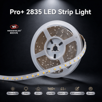 Bande LED Pro+2835 96ledsm 4L 9W 83+160+ 1440+ 4/41.6 8mm