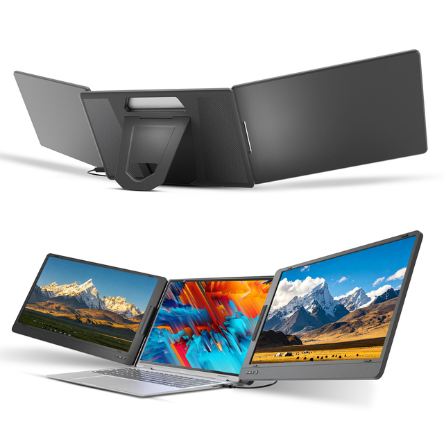 Dual Screen Extender IPS 1920*1080P OEM/ODM Laptop for Gaming Stocking Shopping Portable