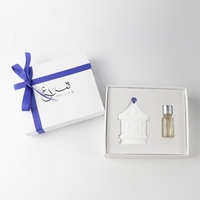 Diffuseur d'huiles essentielles en céramique personnalisé avec logo OEM, diffuseur de parfum pour voiture, arôme de fleurs en porcelaine, parfum d'ambiance pour armoire