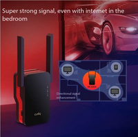 Répéteur WiFi 6 RE3000, Amplificateur de Signal Sans Fil, Pénétration Murale, Réseau Mesh, Équipement Domotique Intelligent