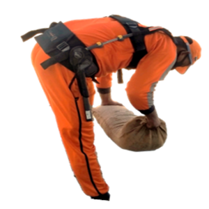 Exosquelette de travail robuste et portable pour le soutien du corps humain, réduisant la fatigue, équipement dorsal pour usage en entrepôt - Product Image 4