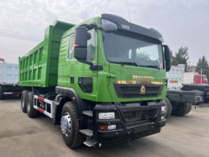 รถบรรทุกฮาวโอ 6x4 ยูโร 2 ดีเซล รถบรรทุกขนาดเล็กใหม่สำหรับงานเหมือง รถดัมพ์ 10 ล้อ บรรทุกได้ 11-20 ตัน พวงมาลัยซ้าย กล้องมองหลัง 251-350 แรงม้า 6-8 ลิตร - Product Image 3