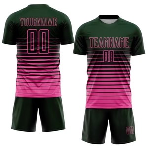 <b>T</b>-<b>shirt</b> and soccer jersey sets are available for customization at our clothing factory. - Product Image 3