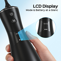 Nettoyeur dentaire électrique OZONE avec 5 modes, irrigateur buccal portable à piles pour soins dentaires