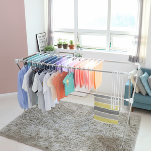 [HOME FRIEND] Tendedero en Forma de X Grande (20 Perchas) Resistente y Confiable para un Uso Duradero - Product Image 2