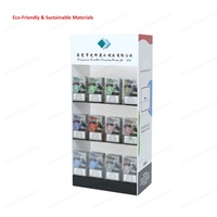 Présentoir à Cigarettes en Acrylique à 3 Niveaux Blanc Personnalisé pour Accessoires de Fumeurs – Idéal Salon Professionnel