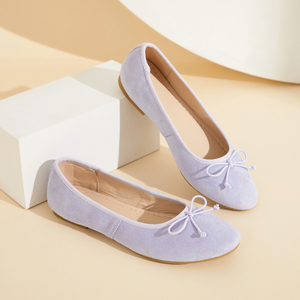 Chaussures de danse plates à nœud papillon pour femmes, style simple, chaussures de mode, vente en gros à prix réduit - Product Image 5