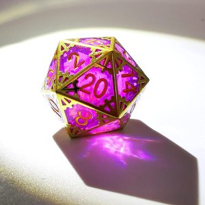 Torre de dados de metal de espuma de 12 pulgadas, dados cuadrados de 16mm, dragón sólido y mazmorra, dados de metal rpg personalizados - Product Image 2