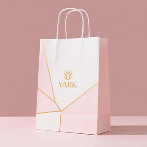 Sacs d'emballage pour épicerie à emporter en kraft recyclable, sacs en papier personnalisés pour la livraison de nourriture en restaurant - Product Image 3