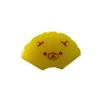 Jouet Squishy en Silicone en Forme d'Ours Mignon, Légumes (Chou, Brocoli, Champignon) Kawaii, Anti-Stress, Jouets Sensoriels à Presser, Vente en Gros