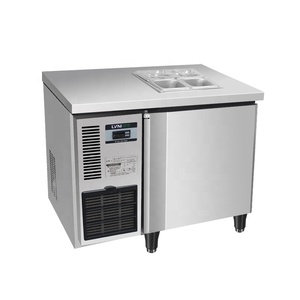 LVNI 1.5m 1.8m Open <strong>Top</strong> Commercial Counter Salad bar <strong>Fridge</strong> Prep <strong>Table</strong> With GN Pans - Product Image 3