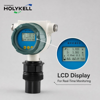 Holykell Ultraschall-Füllstandsensor mit 5m bis 60m Reichweite für Kontaktloses Überwachungssystem für Dieselkraftstofftanks, Hydrauliköl und Flüssigkeiten