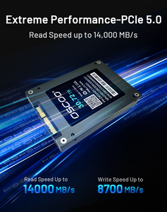 Voor zakelijke servers Nieuwe High-Speed 2.5-inch U.2 Externe NVMe PCIe 5.0 SSD 3-30TB Aluminium behuizing 14000MB/s Lezen/8700MB/s Schrijven - Product Image 5