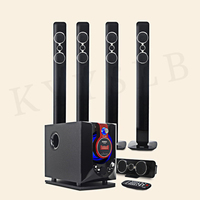 KYYSLB 8 pouces 5.1 Ensemble de cinéma maison Son surround Karaoké Haut-parleurs audio Radio FM Caisson de basses actif Amplificateur de puissance Haut-parleurs