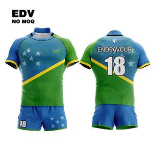 Free Design Rugby Sets Rugby Shirt Transpirable Hombres Rugby Jersey - Product Image 6