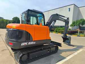 Célèbre mini-excavatrice sur chenilles Doosan DX60D de 6 tonnes avec moteur Yanmar - Product Image 2